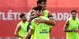 صورة للاعب كرة القدم جوليان ألفاريز
