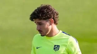 جوليان ألفاريز لاعب أتلتيكو مدريد