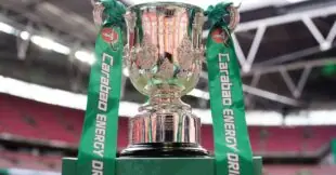 صورة توضيحية لقرعة كأس الرابطة الإنجليزية لكرة القدم