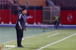طارق العشري مدرب كرة قدم يتحدث عن خط دفاع الأهلي وخلافة علي معلول