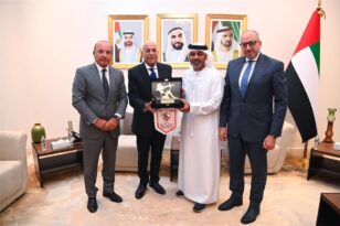 وفد نادي الزمالك يلتقي سفير الإمارات لبحث التعاون الرياضي