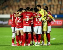 لاعبو الأهلي يرتدون قميص منتخب مصر