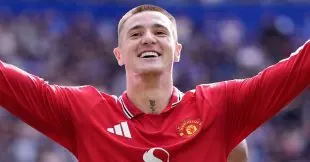 صورة للاعب مانشستر يونايتد بنجامين سيسكو