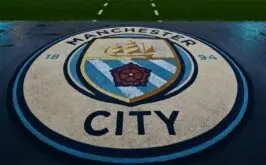 لاعبو مانشستر سيتي يحتفلون بهدف في دوري أبطال أوروبا