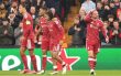 لاعبو ليفربول يحتفلون بهدف في مباراة دوري أبطال أوروبا ضد فياريال