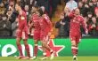 لاعبو ليفربول يحتفلون بهدف في مباراة دوري أبطال أوروبا ضد فياريال
