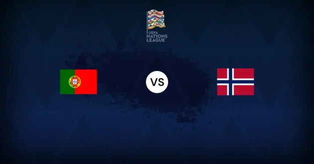 لاعبو منتخب البرتغال يحتفلون بهدف ضد النرويج